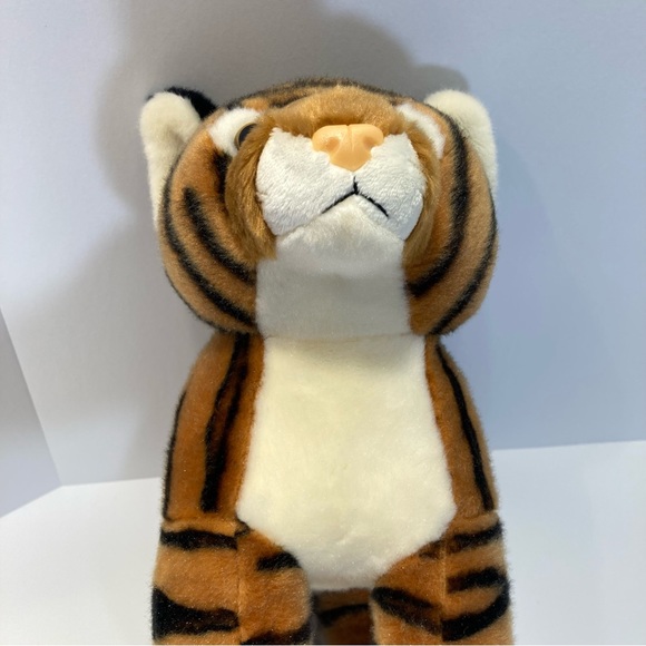 Destination Nation Bengal Tiger Plush Stuffed Animal Toy Orange Standing Clean - Picture 9 of 11